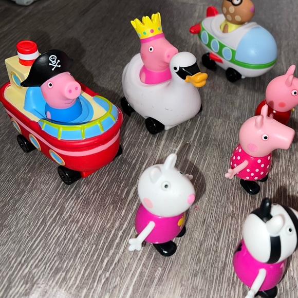 Peppa Pig and Friends Lot of 12 Toys Set - Picture 3 of 5